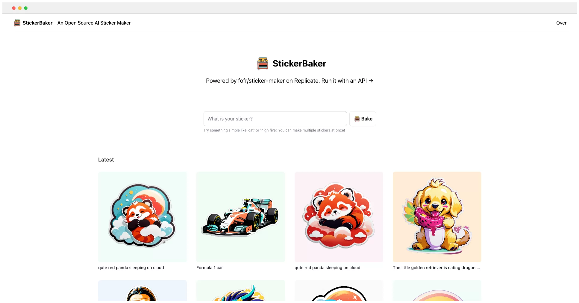 StickerBaker