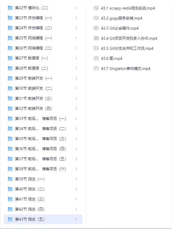 马哥教育《Python全栈+爬虫+数据+AI课程43集全课》