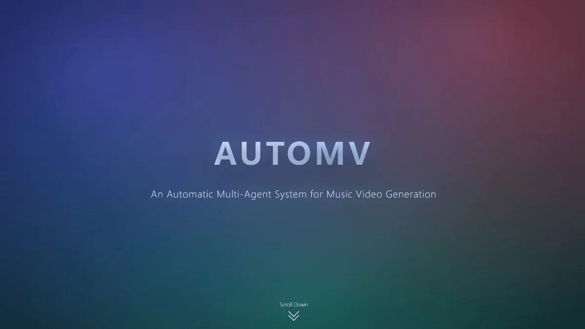 AutoMV - M-A-P联合北邮、南大等开源的免费音乐视频生成系统